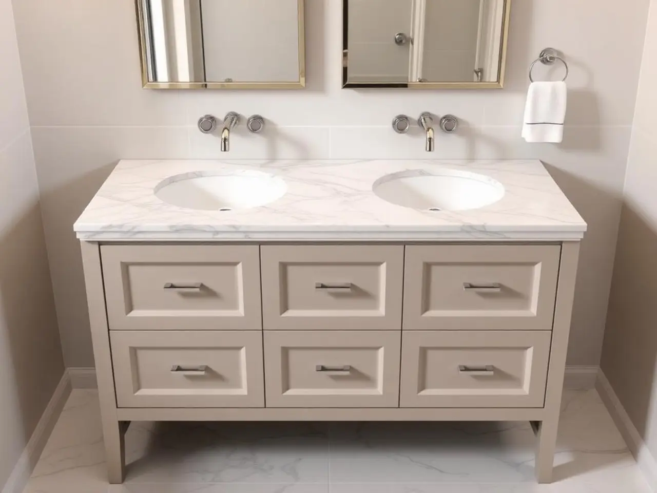 Double Vanity Bath