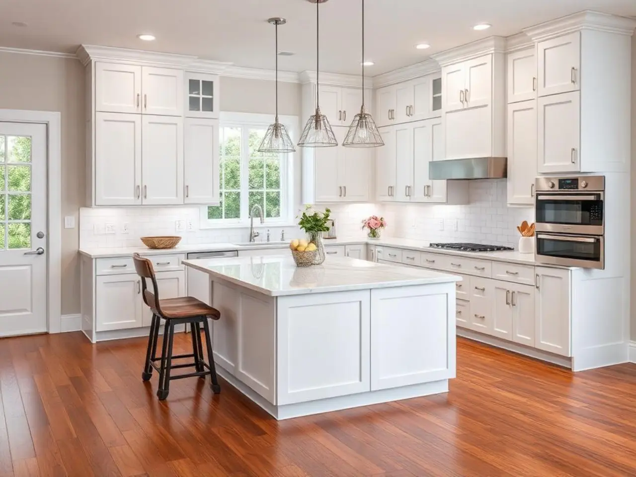 White Shaker Kitchen