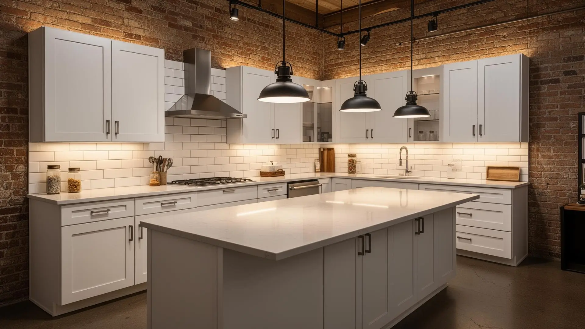 Industrial Loft Kitchen